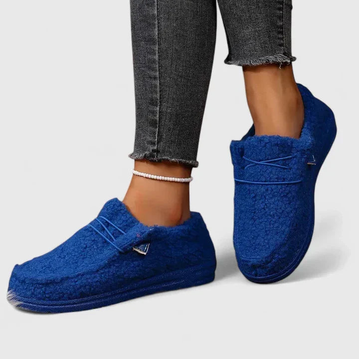 DEMI – COZY SHERPA LOAFERS