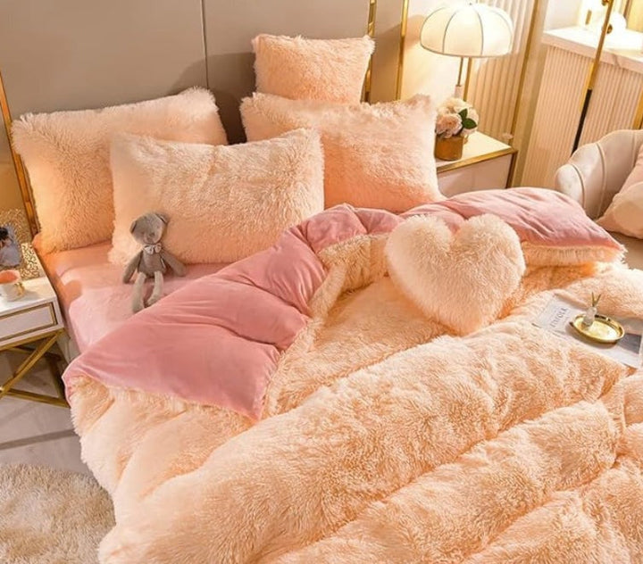 BowLift | Luxury Plush Duvet Cover with Zipper Closure and Corner Straps