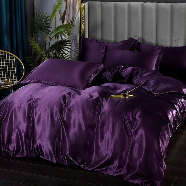 BowLift | Luxury Silk Satin Bedding Set - SilkElegance