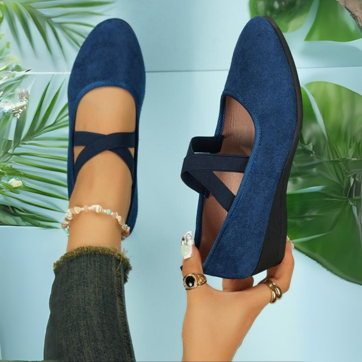 Viga™ | Closed Wedge Ballerina Flats