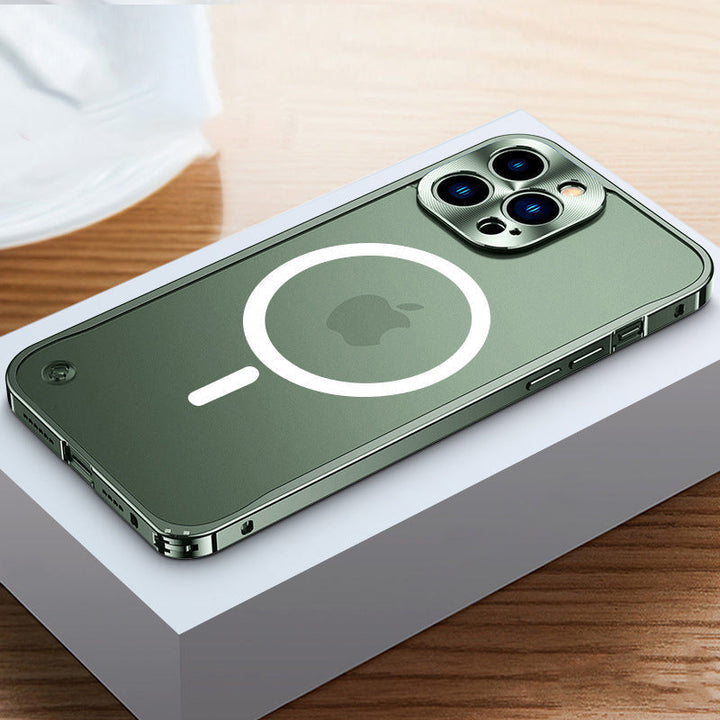Magnetic phone case for iPhone with metal frame | Azura