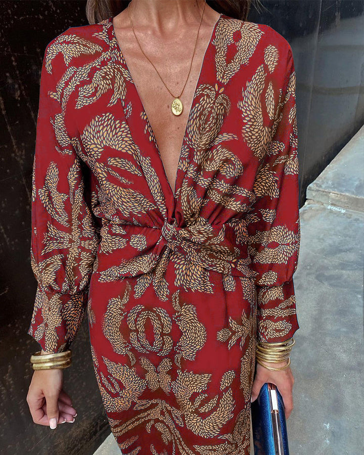 Arielle - Boho Luxe Wrap Dress