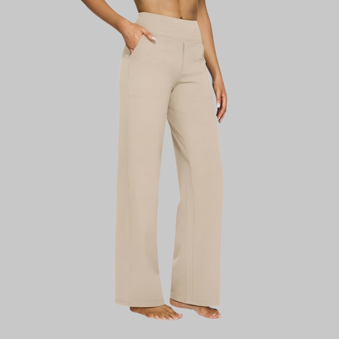 FELICIA – WIDE LEG COMFORT TROUSERS