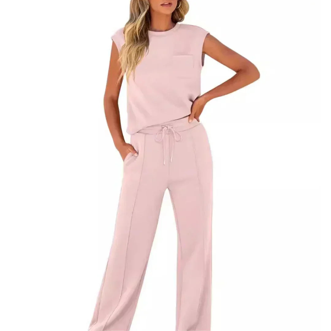Kaiya™ | Casual Summer Soft Lounge Co-Ord