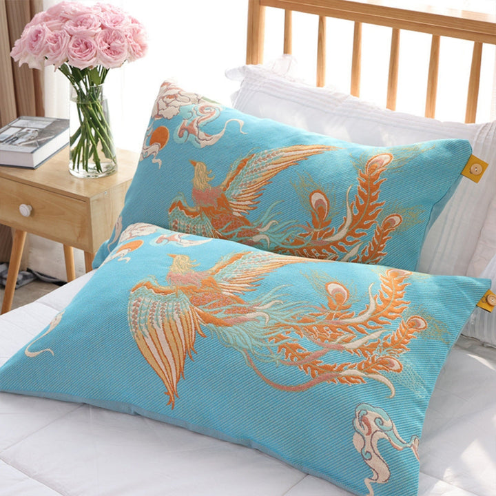 BowLift | Ornate Heritage Cotton Pillowcase Set