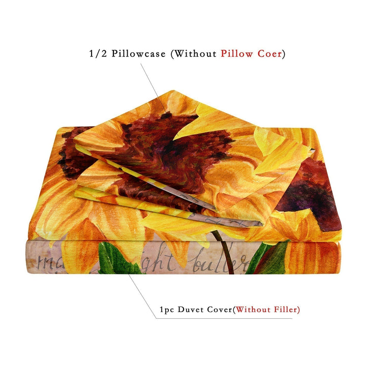 BowLift | Soft Sunflower Duvet Cover – Natural Bedroom Renewal