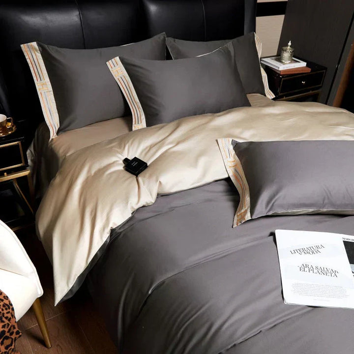 BowLift | Luxury Satin Cotton Duvet Cover Set for Bedroom