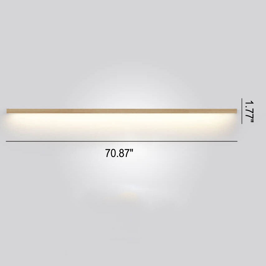 Azura | ZenBeam Japanese LED Wall Light | Solid Wood Design | Modern Accent Lighting