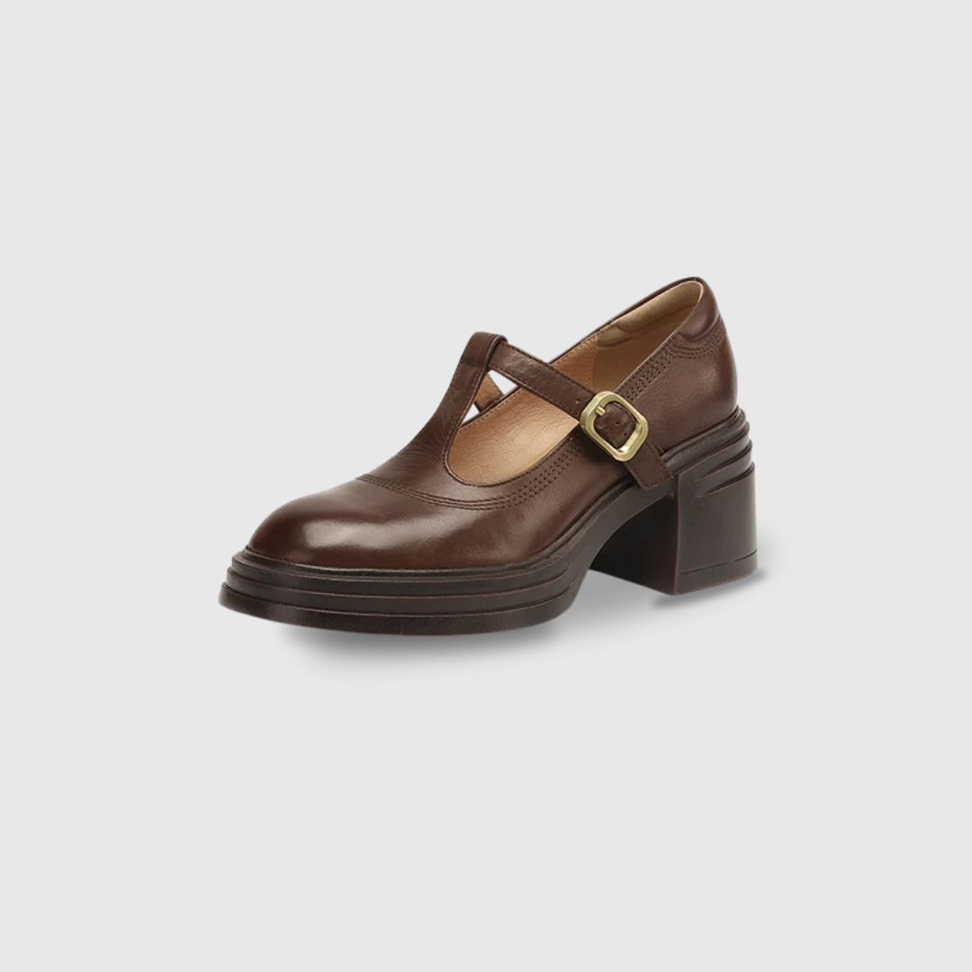 Elvana Chunky Pumps