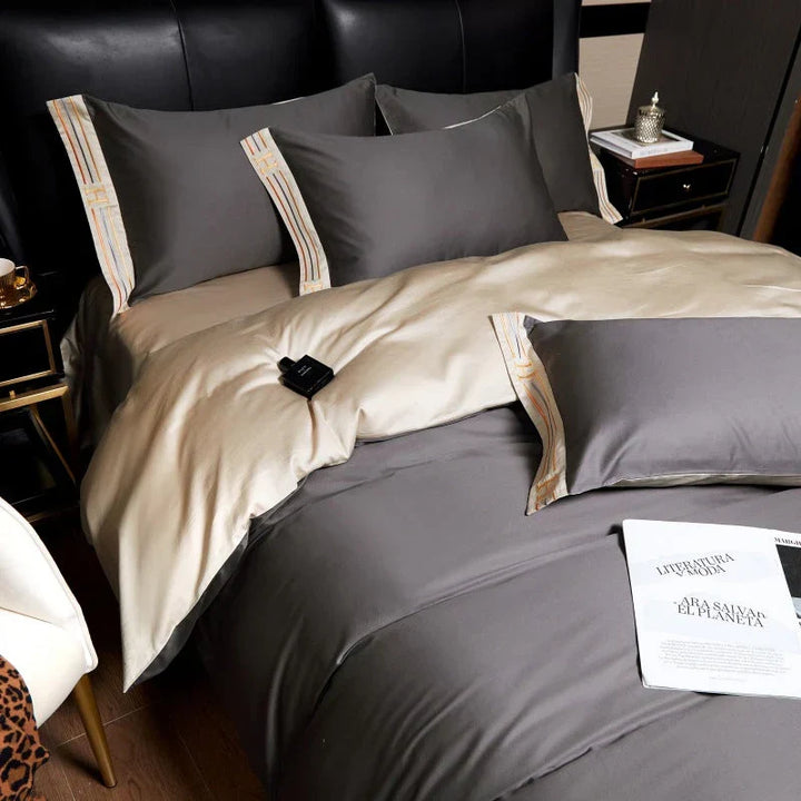 BowLift | Luxury Satin Bedding 4-Piece Set - OpulenceSleep
