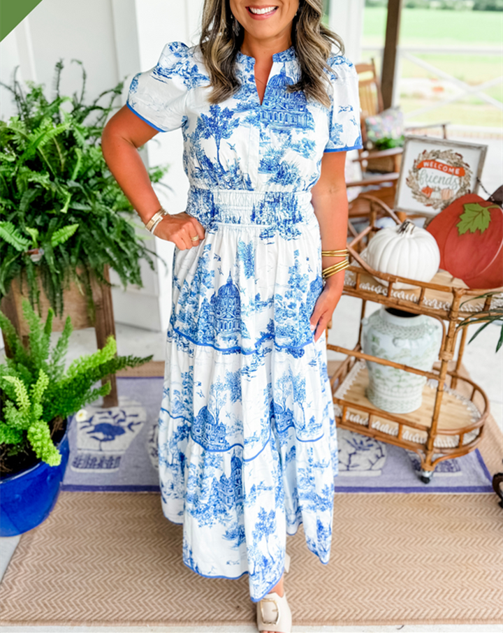 SAVANNAH – TIMELESS ELEGANCE TIERED MAXI DRESS