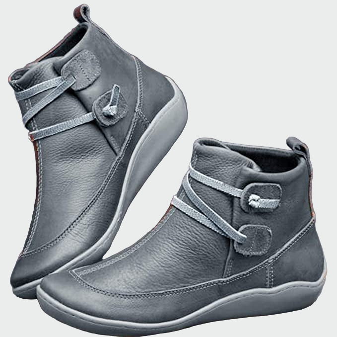 Premium Orthopaedic Leather Ankle Boots