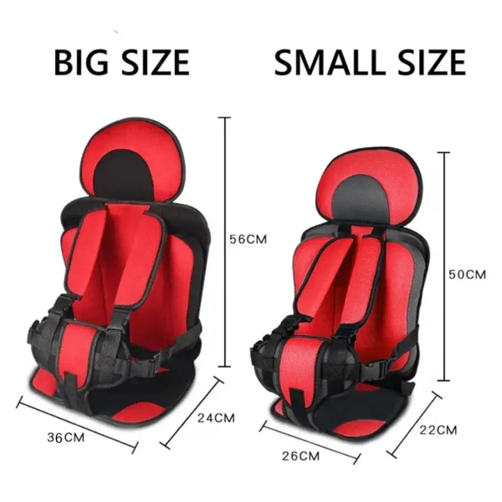 Azura | Portable Child Travel Car Seat | Foldable Safety Booster with 5-Point Harness | Ages 0–12 Years