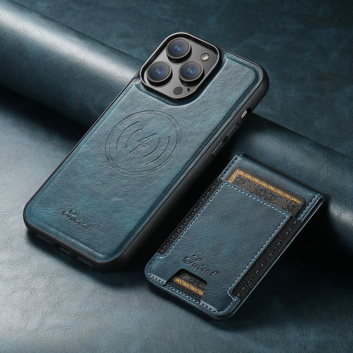 LuxLeather Case - Elegant Leather Phone Case with MagSafe Azura