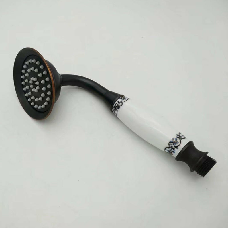 Azura | Traditional Handheld Shower Head with Hose Polished Brass Wall Mounted Shower Head