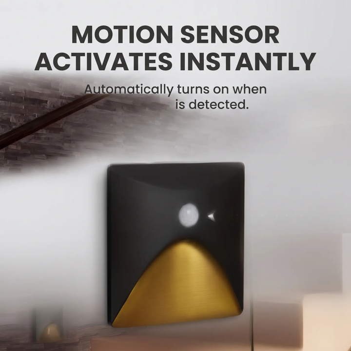 BowLift | LuminiPath - Waterproof IP65 Wall Light - Indoor and Outdoor Wall Light - Motion Sensor Wall Light LED