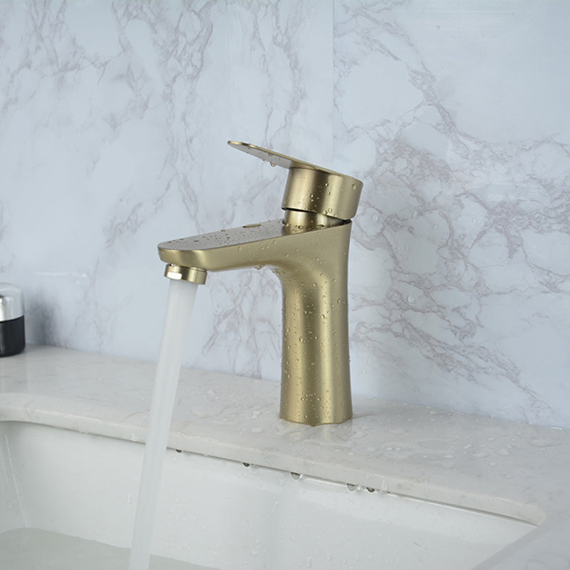 Azura | Modern Basin Tap Monochrome Center Mount Low Arc Faucet for Bathroom