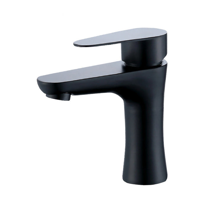 Azura | Modern Basin Tap Monochrome Center Mount Low Arc Faucet for Bathroom