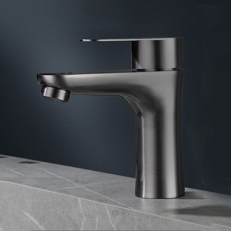Azura | Modern Basin Tap Monochrome Center Mount Low Arc Faucet for Bathroom