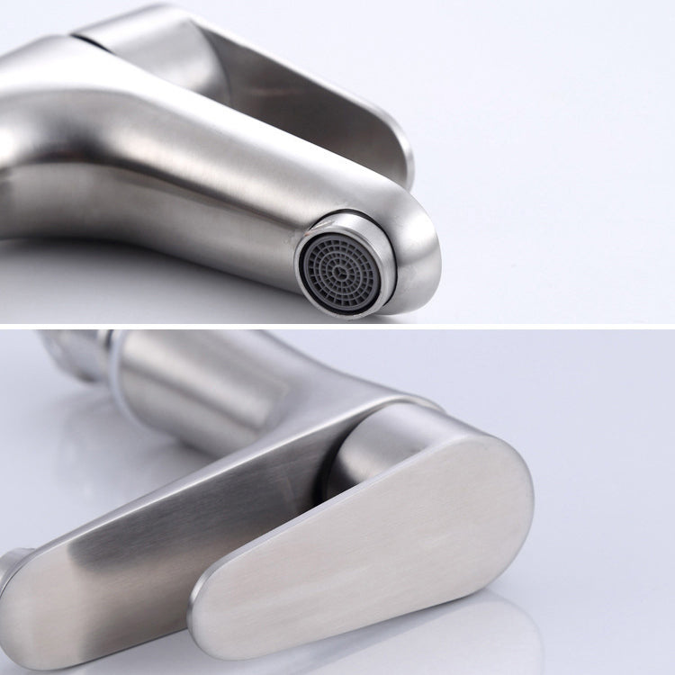Azura | Modern Basin Tap Monochrome Center Mount Low Arc Faucet for Bathroom