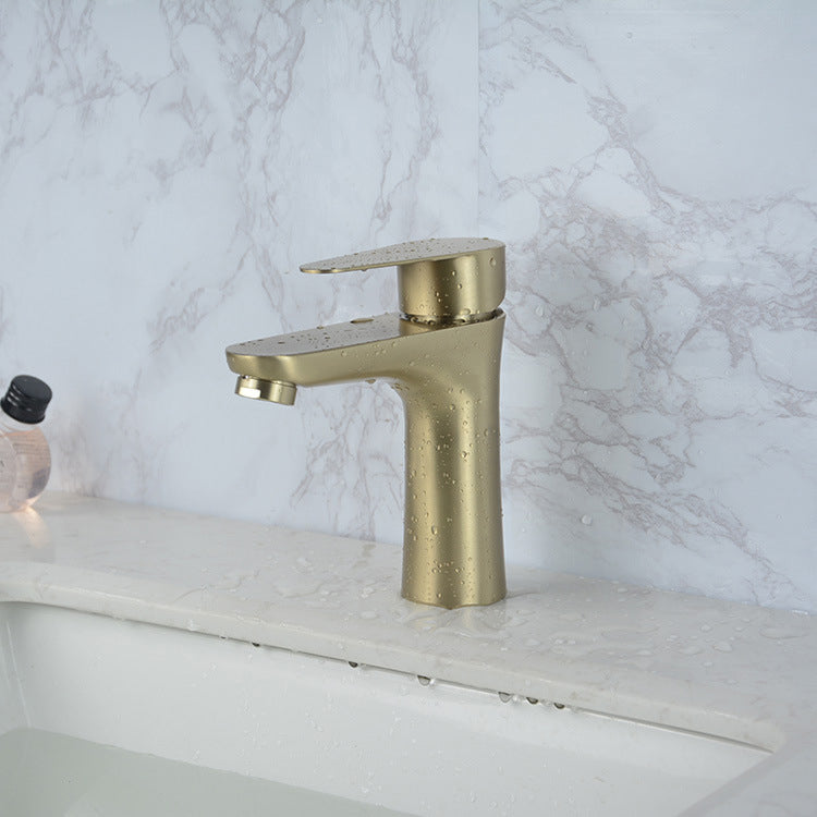 Azura | Modern Basin Tap Monochrome Center Mount Low Arc Faucet for Bathroom