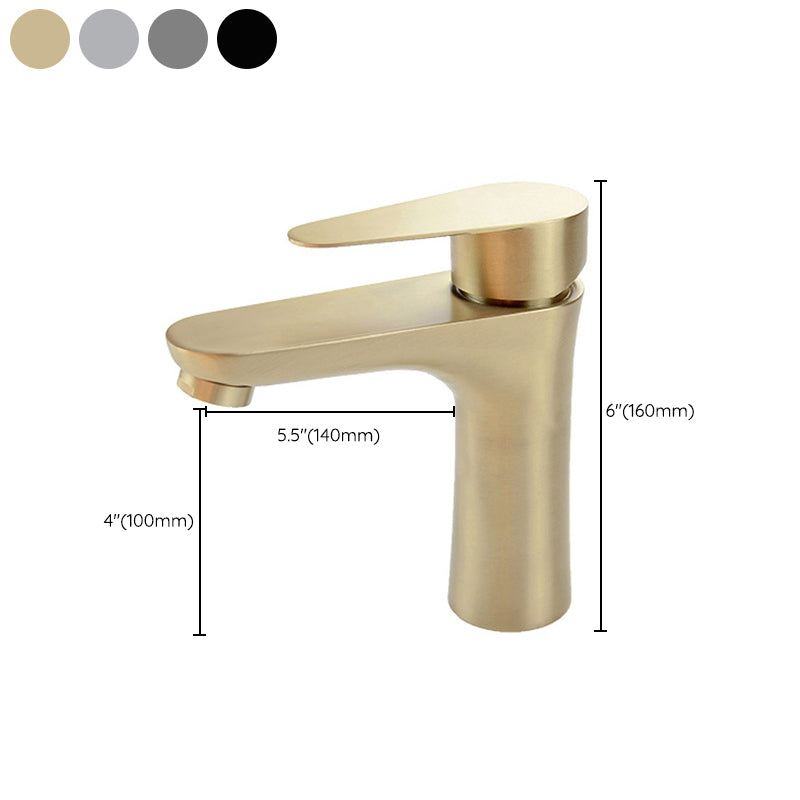 Azura | Modern Basin Tap Monochrome Center Mount Low Arc Faucet for Bathroom