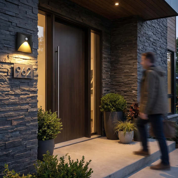 BowLift | LuminiPath - Waterproof IP65 Wall Light - Indoor and Outdoor Wall Light - Motion Sensor Wall Light LED