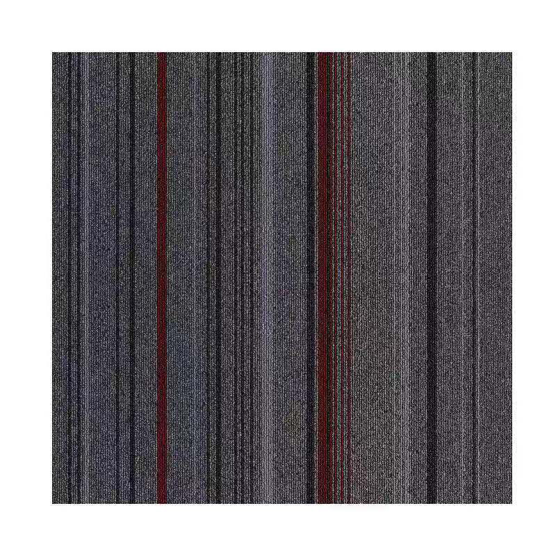BowLift | Dark Color Level Loop Carpet Tile Non-Slip Self-Adhesive Indoor Office Carpet Tiles