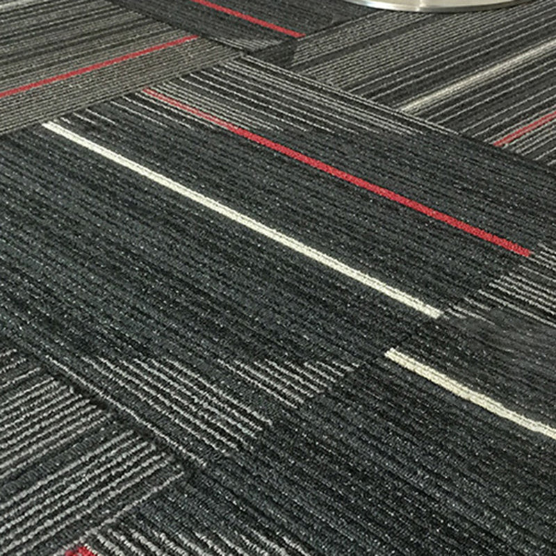 BowLift | Dark Color Level Loop Carpet Tile Non-Slip Self-Adhesive Indoor Office Carpet Tiles
