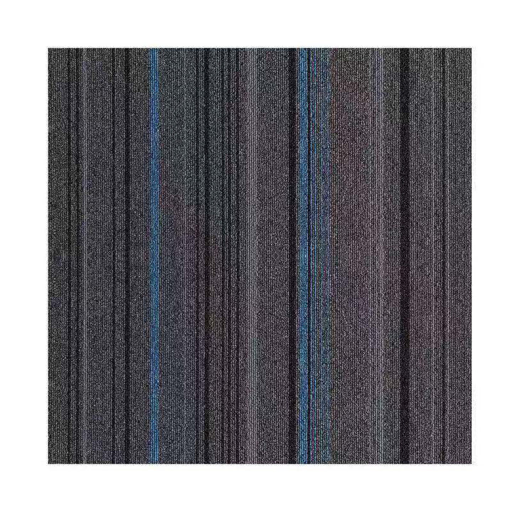 BowLift | Dark Color Level Loop Carpet Tile Non-Slip Self-Adhesive Indoor Office Carpet Tiles