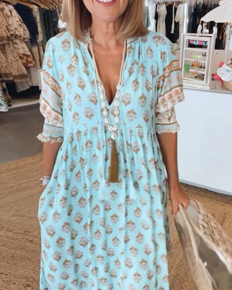 HILEY - Casual Printed Dress
