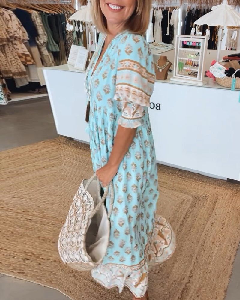 HILEY - Casual Printed Dress