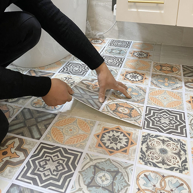 Azura | Multi-Tonal Style Vinyl Plank Peel and Stick Porcelain Tile Look Vinyl Plank Flooring