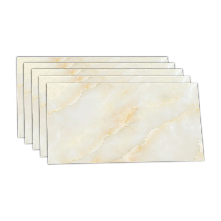Azura | Multi-Tonal Style Vinyl Plank Peel and Stick Porcelain Tile Look Vinyl Plank Flooring