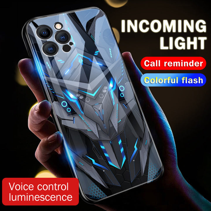 Azura | Cool Mecha Apple Smart Flash Phone Case