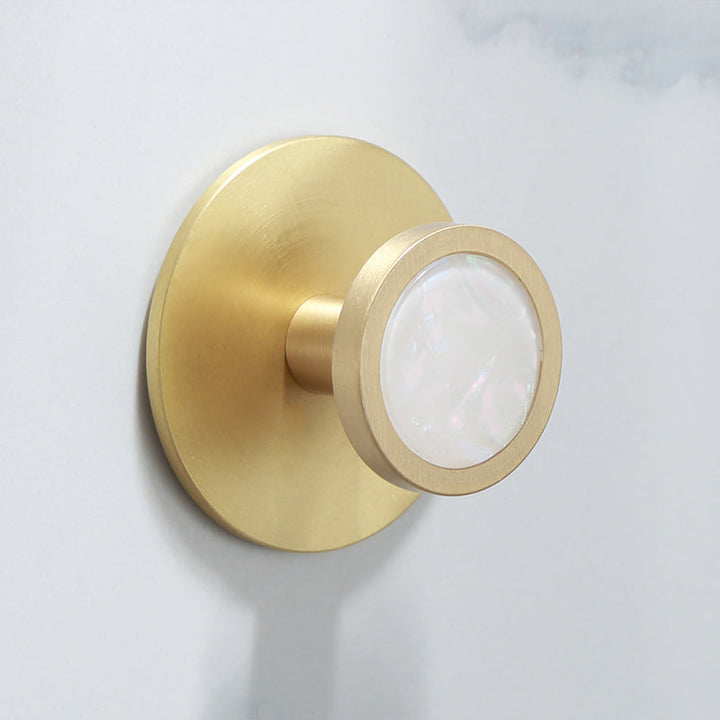 Azura | Polished Brass Bathroom Accessory Set Marble Bathroom Hardware