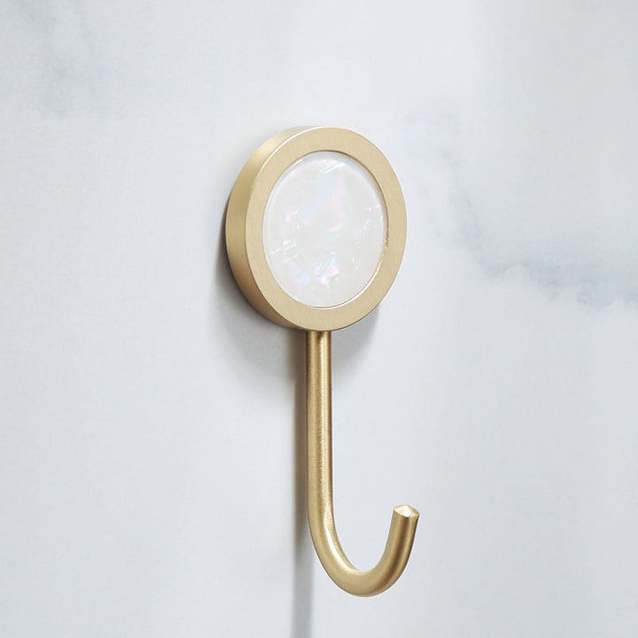 Azura | Polished Brass Bathroom Accessory Set Marble Bathroom Hardware