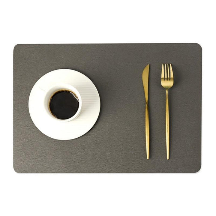 BowLift | Modern rectangular waterproof PU leather placemats