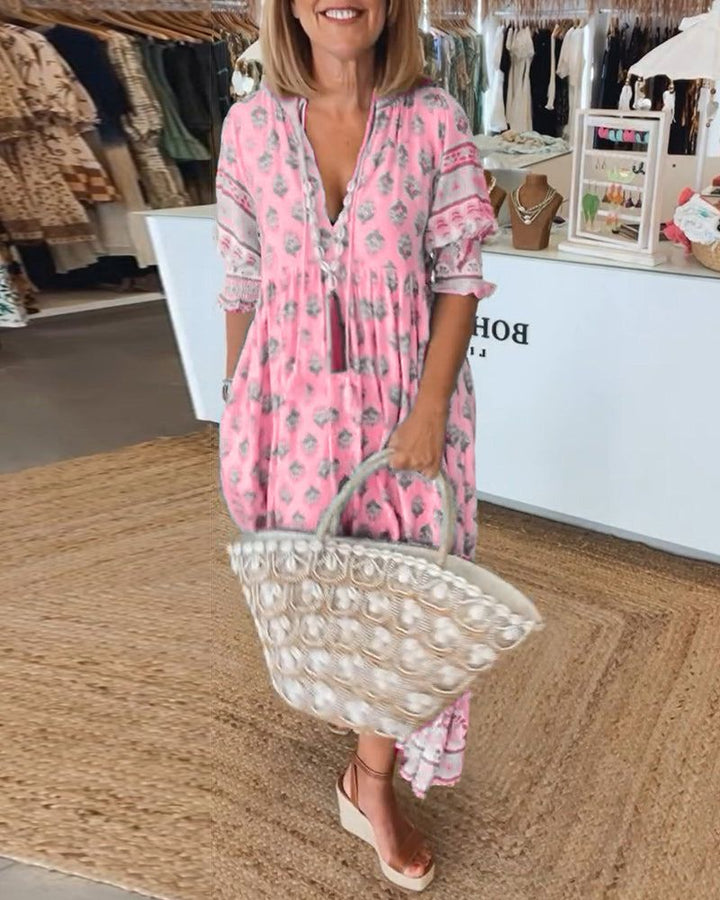 HILEY - Casual Printed Dress