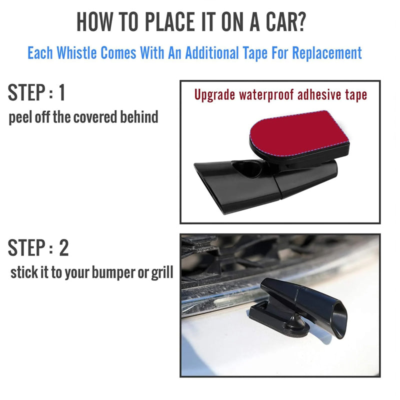 Azura | Ultrasonic deer warning signal whistle device for car