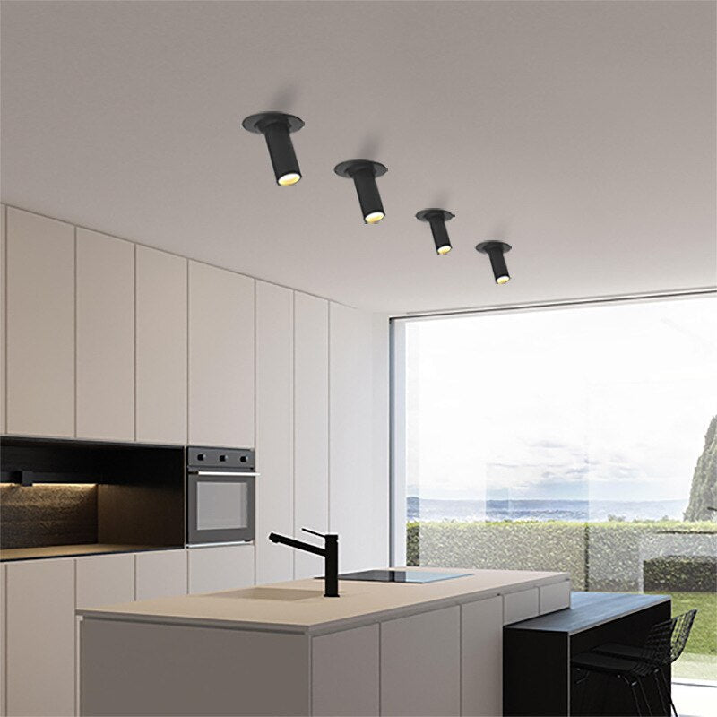 BowLift | Long Cylinder - Led - Spotlight - Ceiling Lamp