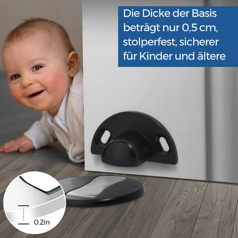 Azura | Invisible magnetic door stop made of stainless steel
