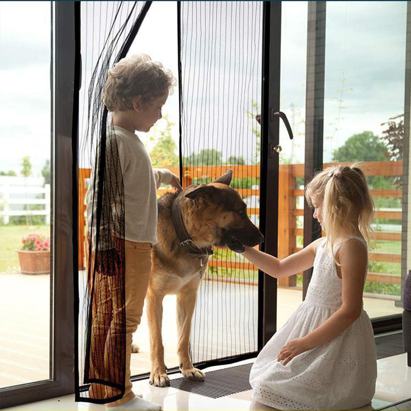 Azura | Magnetic Fly Screen Door with Velcro Closure