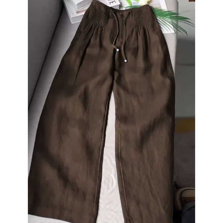 JULES - PLEATED WIDE  LEG TROUSERS