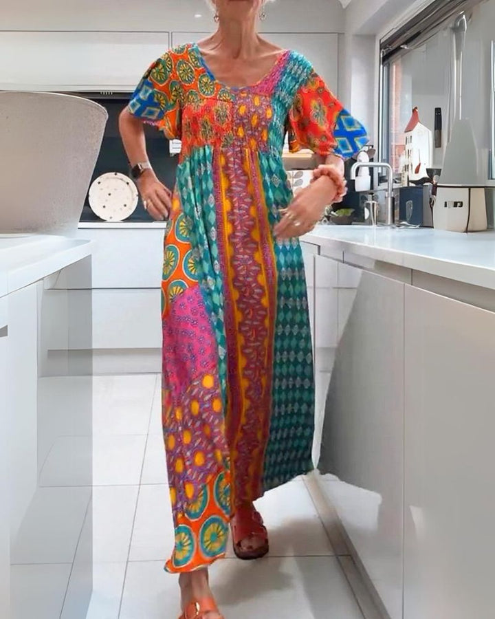 MAYA – VIBRANT ESCAPE MAXI DRESS