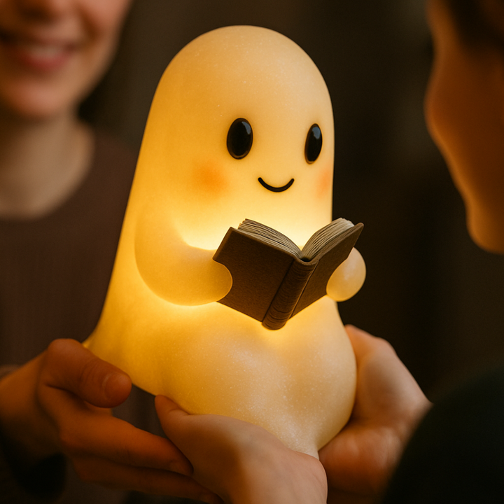 BowLift | NightSpirit Lamp – Handmade Decorative Night Light with Warm Light