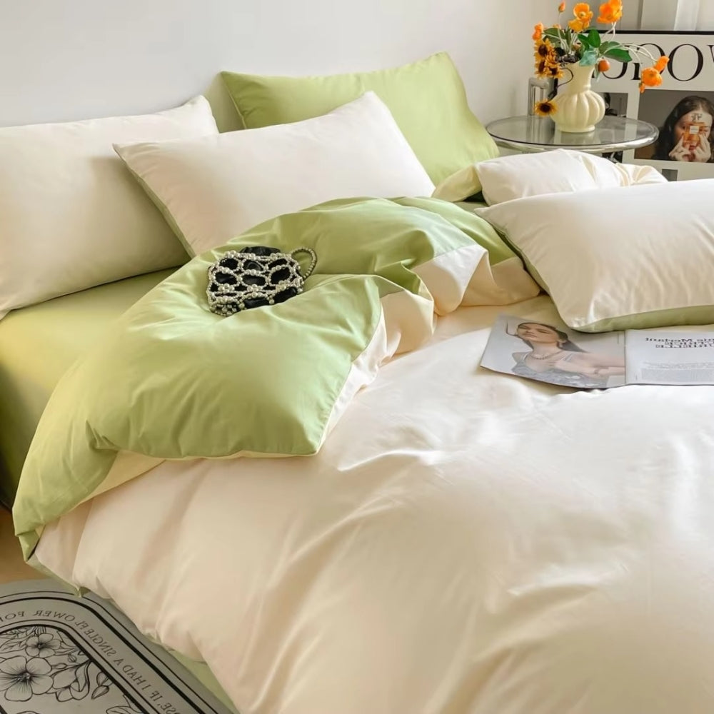 BowLift | Lustova Cotton Duvet Cover | 3pcs Set