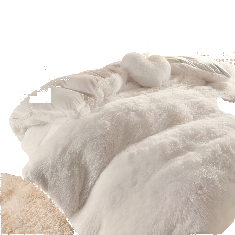 BowLift | Three-Piece Velvet Bedding Set with Velvet Finish