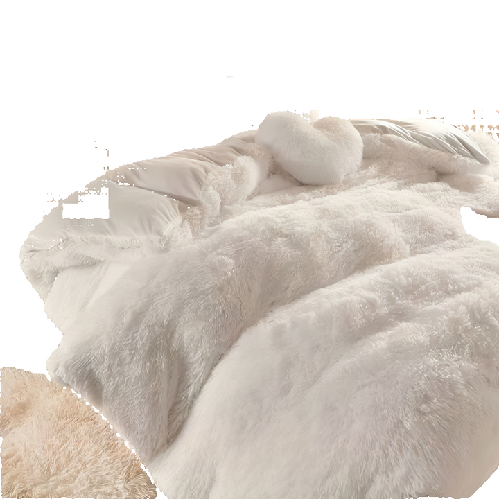 BowLift | Three-Piece Velvet Bedding Set with Velvet Finish