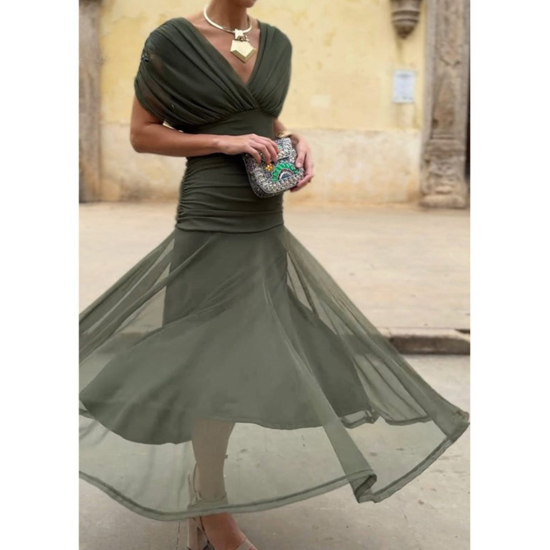 Breana™ Mesh Flower Dress